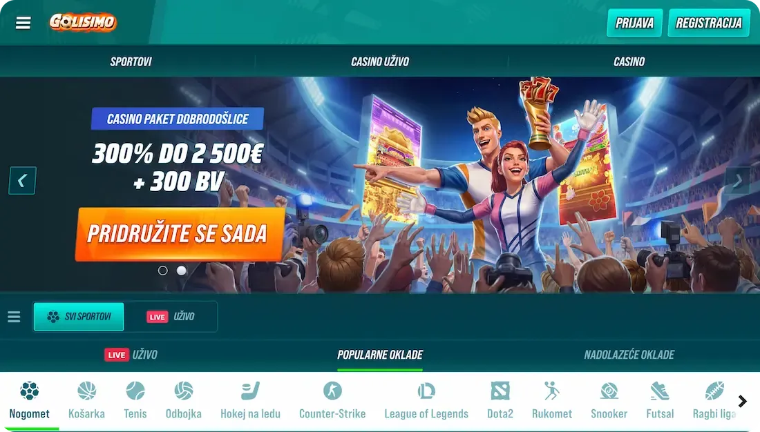 golisimo casino stranica